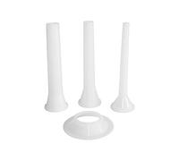 ELMA Juego Embudos Plástico Para Máquina Numero 10 (4 Piezas)