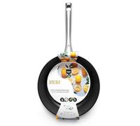 Elma Sartén Aluminio Forjado ZEST | con Mango de Acero, Revestimiento Antiadherente Tricapa Quantanium, Full Induction, para Todo Tipo de Fuegos, 24 cm