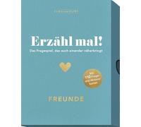 Elma Van Vliet Erzähl Mal! Freunde: Das Fragespiel, Das euch einander näherbringt | Lerne Deine Freunde Besser kenken mit diesem Kommunikationsspiel, 3-8 Spieler