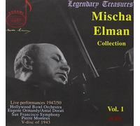 Elmam Mischa Elman Collection Vol. 1 (Ormandy, Dorati, Mo (CD) (Importación USA)