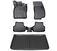 ELMASLINE 3D Alfombrillas de Goma & Bandeja Maletero Kit para Dacia Duster 3