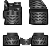 ELMASLINE 3D Alfombrillas de Goma para Mazda 2 Hybrid (2022-2026) 5cm Borde -