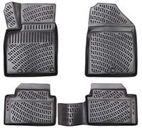 ELMASLINE 3D Alfombrillas para KIA CEED 2 2012-2018 | Alfombrillas de goma para coche con bordes extra altos | Accesorios para auto