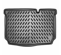 ELMASLINE 3D Bandeja de Maletero para Ford Fiesta 7 2017-2026 (Piso de Carga estándar) No Apto para Modelos con Piso de Carga Variable | Protector de Maletero a Medida | Borde Extra Alto