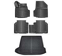 ELMASLINE 3D Tappetini Gomma e Vasca Baule per Hyundai IONIQ 5 | 2021-2026 No Compatible con IONIQ 5N | Tappetini Auto | Vasca per il bagagliaio | Accessori Auto