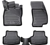 ELMASLINE Alfombrillas de goma 3D, Alfombra Coche para VW ID Buzz 2022 - 2024 eléctricas | Alfombrillas con borde alto - Accesorios