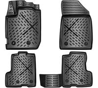 ELMASLINE Alfombrillas de Goma 3D para Dacia Duster 2ª Gen. 2021-7/2024 | 4x4 | Juego de Alfombrillas con Borde Alto - Accesorios | No Compatible con la 3ª Gen