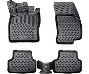 ELMASLINE Alfombrillas de goma 3D para Renault 4 E-TECH (R4) a partir de 2024 | Accesorios alfombrillas de coche