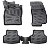 ELMASLINE Juego de Alfombrillas de Goma 3D para BMW X5 (E70) 2006 - 2013, Borde Extra Alto de 5 cm