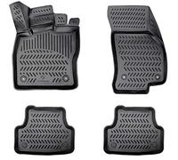 ELMASLINE Juego de alfombrillas de goma 3D para KIA Sorento III 2014-2020, borde extra alto de 5 cm