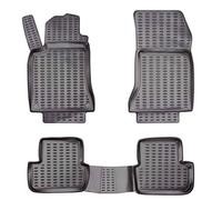 Elmasline Juego de alfombrillas de goma 3D para KIA SPORTAGE 3 III 2010-2016, borde extra alto de 5 cm