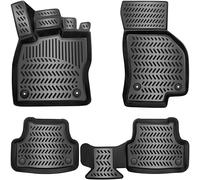 Elmasline Juego de alfombrillas de goma 3D para Mitsubishi Grandis (2ª generación) 2025-2026, borde extra alto de 5 cm, accesorios