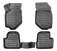ELMASLINE Juego de Alfombrillas de Goma 3D para Peugeot 2008 2 (2019-2026), No Encaja en Eléctrico ni en Híbrido., Accesorios para Alfombrillas