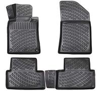Elmasline Juego de alfombrillas de goma 3D para Peugeot 508 (II) 2018-2026, borde extra alto de 5 cm