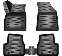 Elmasline Juego de alfombrillas de goma de diseño 3D para Opel Astra K a partir de 2015, borde de 5 cm extraalto
