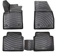 Elmasline - Juego de alfombrillas de goma para Ford Focus IV MK4 a partir de 2018, borde extraalto de 5 cm, diseño 3D