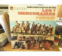 Elmer Bernstein - musique d'Elmer Bernstein : Bandes sonores originales des films les 7 mercenaires - le retour des sept - disque sunset SLS 50171