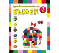 Elmer. Cuaderno de vacaciones - Aprende en vacaciones con Elmer (3 años): Dibujar, relacionar, hablar, pegar, colorear y trazar (Altea)
