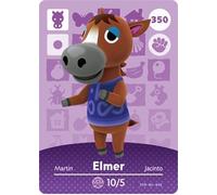 Elmer - Tarjeta Amiibo de Nintendo Animal Crossing Happy Home Designer Series 4 - 350