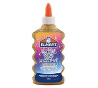 Elmer's pegamento con purpurina dorado, lavable y apto para niños, 177 ml