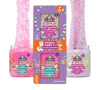 Elmer's pegamento con purpurina rosa, lavable y apto para niños de 177 ml; adecuado para hacer slime