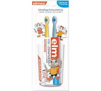 Elmex Baby Dental Care, Juego de un pasta de dientes, 2 cepillos de dientes y una taza, Para niños de 0 a 2 años de edad, 4 Unidad (Paquete de 1)