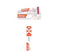 Elmex Caries Protection Professional Pasta de dientes 75ml + Cepillo de Dientes Dureza Media, Limpieza Completa