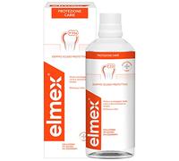 elmex Colutorio Protección Caries 400 ml I con fluoruro amino I Doble escudo protector I Refresca el aliento I Remineraliza el esmalte I 0% alcohol