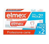 Elmex Dentífrico Protección Caries con fluoruro amino, 2 x 75 ml
