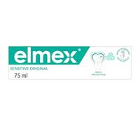 ELMEX - Elmex® Original Sensitive Pasta de dientes Sensible, protección 24 horas con flúor para fortalecer los dientes - Tubo de 75 ml