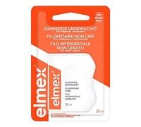 Elmex - Hilo dental sin cera con fluoruro 50 M