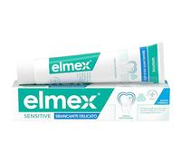 elmex Pasta de dientes blanqueadora Dientes sensibles suaves 1 paquete de 75 ml I Con fluoruro de amina I Dientes más blancos I Eliminación de manchas I Blanqueamiento dental