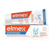 elmex Pasta de dientes de limpieza intensiva de 50 ml, especialmente para dientes lisos y blancos naturales, prolonga el efecto de una limpieza dental profesional