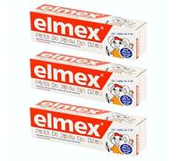 Elmex - Pasta De Dientes Para Niños - Pack de 3 Unidades (3x 50g)
