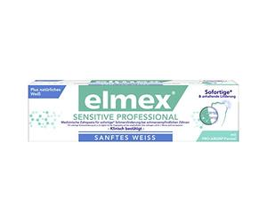 Elmex Sensitive Prof - Pasta dentífrica blanqueadora (2 unidades de 75 ml)