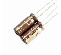 Elna - Condensadores electrolíticos radiales de aluminio de 25 V y 22 uf, para TV, LCD, radio, microondas, juegos, 10 unidades (5 x 12 mm)