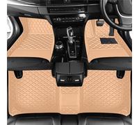 ELNas Alfombrillas de Coche a Medida, para Dodge Caliber 2005-2023 Juego de Alfombrillas Antideslizantes Impermeables para Todo Tipo de Clima,A Beige