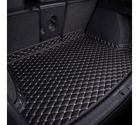 ELNas Cuero De Funda De Maletero De Coche Protector para Porsche Cayenne (955) 2002 2003 2004 2005 2006-2010, Antiarañazos Forro de Cuero Almohadilla Protectora,C Blackbeige