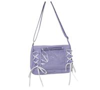 Elnwnnkc 2. Anime-Themed Translucent Shoulder Bag Adjustable Strap & Removable Charms Roomy Compartments for Daily Use & Conventions Cute Clear Itabag for Badges and Keychains