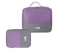 Elnwnnkc 2 bolsas de almacenamiento de medicamentos con textura de poliéster para el cuidado de crisis para senderismo al aire libre, bolsa clínica