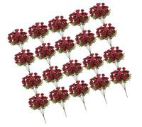 Elnwnnkc 25 Piezas de Flores Artificiales de, Ramo de manzanilla de Resistente a la Intemperie para balcón, Patio y decoración de Bodas, Flores de decoración de jardín