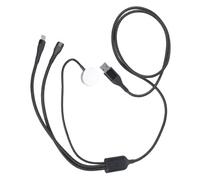 Elnwnnkc 3 In 1 Charging Cord For Phone 14 13 12 Watches Tablets with Magnetic Alignment and Fast Speed Copper Wiring Magnetic Watch Charging Cable