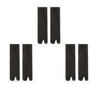 Elnwnnkc 3 Pares Mujeres Separador De Dedos Calcetines Pantorrilla Prevención Ampollas Tubo Medio Para Sandalias Ropa Casual Calcetería Color Sólido Tubo Medio Separador Dedos