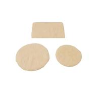 Elnwnnkc 3 Uds. Alfombra De Suelo para Casa Muñecas En Miniatura Alfombra Felpa Accesorio Creativo Juegos Simulación Modelo Artesanal Niños Proyecto Decoración Suelo Casa