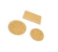 Elnwnnkc 3 Uds. Alfombra De Suelo para Casa Muñecas En Miniatura Alfombra Felpa Accesorio Creativo Juegos Simulación Modelo Artesanal Niños Proyecto Decoración Suelo Casa