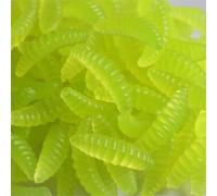 Elnwnnkc 50 Uds señuelos Blandos cebos de Silicona Artificial Jigging lombrices de Tierra Accesorios de Aparejos de Pesca Artificial Jigging Equipo de Aparejos de Pesca