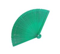 Elnwnnkc Abanico de mano plegable de bambú, abanico chino plegable Retro, bambú tallado, abanicado para bodas, fiestas, decoraciones del hogar, mano plegable decorativa, 1