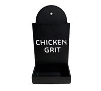 Elnwnnkc Alimentador de Gravedad para Mascotas, diseño Colgante Creativo, impresión Decorativa, Grano de Pollo y alimentador de Conchas de ostras para decoración del hogar
