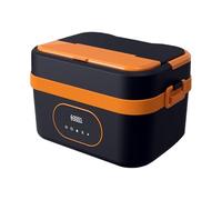 Elnwnnkc Auto Heat Lunch Box with Intelligent Temperature Control Leak Proof Food Carriers For Office Worker Travelers ABS Metal Construction Student Friendly Portable Lunchbox