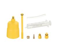Elnwnnkc Bicicletas Freno de Disco hidráulico Juego de Purga de Aceite Mineral Purgador Juego de Purga de Freno de Disco hidráulico Herramienta de reparación de Bicicletas de Purga Bicicletas de